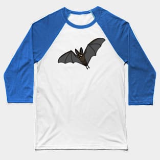 Big vampire bat cartoon illustration Baseball T-Shirt